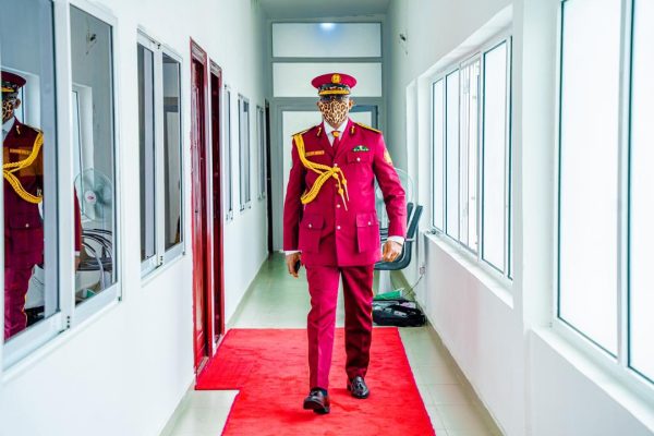 OGUNSOLA CHEERS OGUN GOVERNOR ON AMOTEKUN INAUGURATION