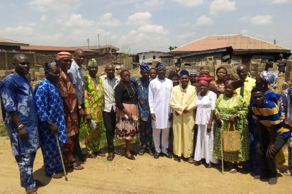 ASLG: MAJEKODUNMI LAYS FOUNDATION OF MATERNITY CENTRE ABULE OLONI, Abeokuta