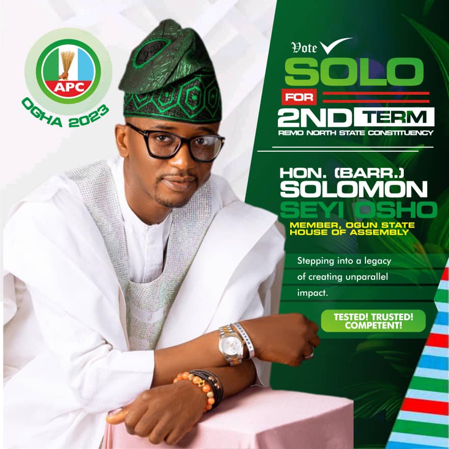 Hon. Osho is a Good Representative for Remo North, APC stakeholders Affirm
