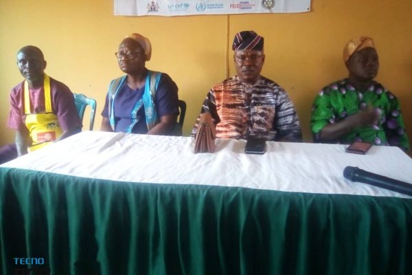 OGUN WATERSIDE LOCAL GOVERNMENT BOSS GIVES TOTAL RESISTANCE TO POLIO.