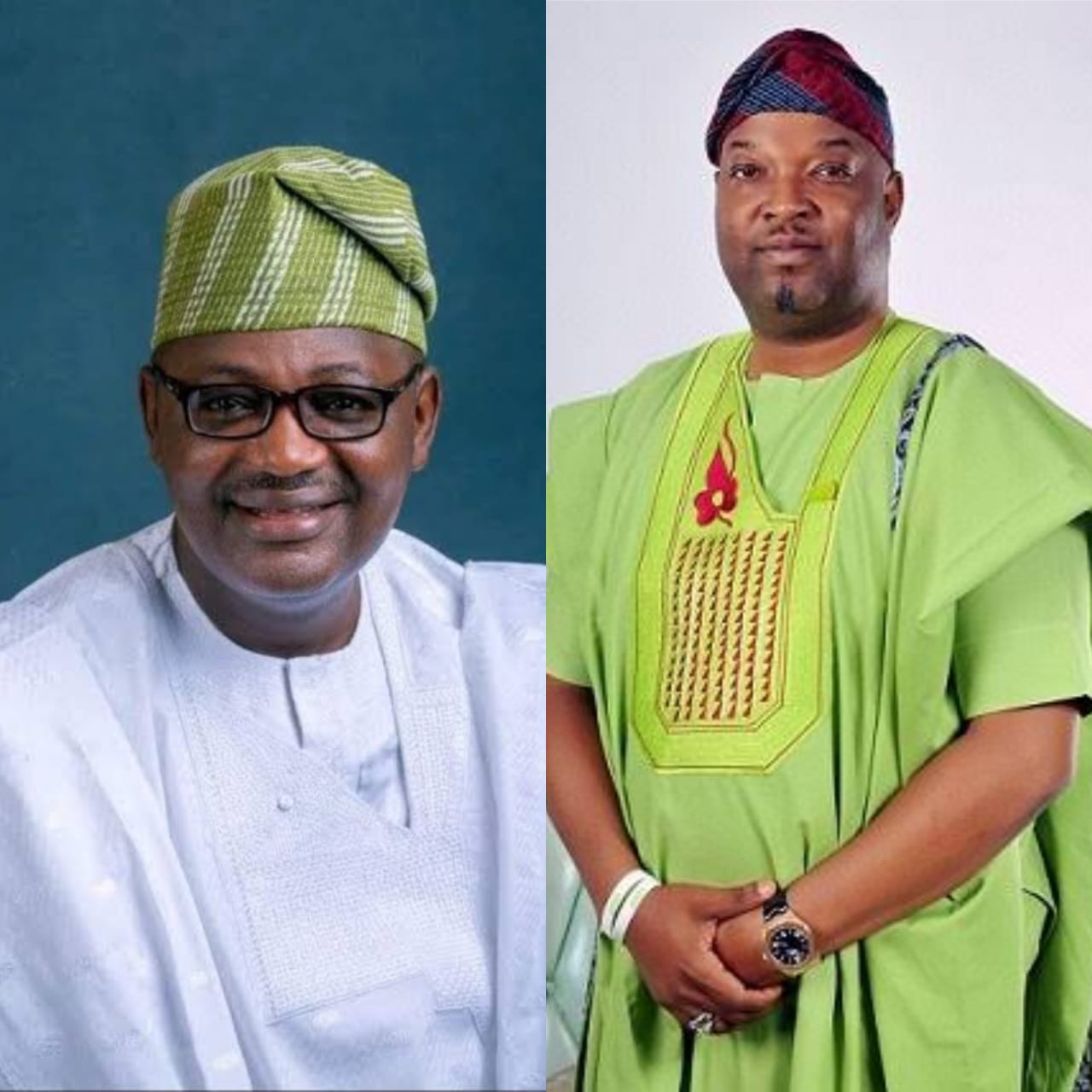 Aare Adetola Emmanuel King Congratulates Gboyega Nasir Isiaka GNI on His Electoral Victory