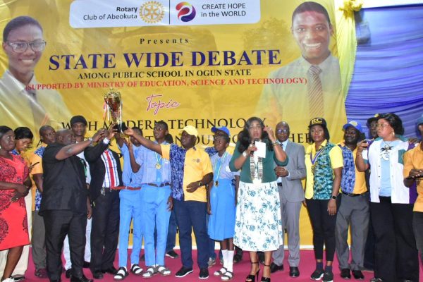 Rotary Statewide Debate: Iganmode Grammar Defeats Three Public Schools To Emerge Winner