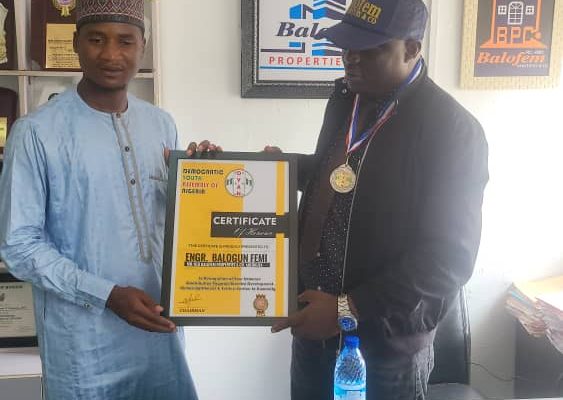 MD/CEO BALOFEM PROPERTIES CLINCHES DOUBLE AWARDS