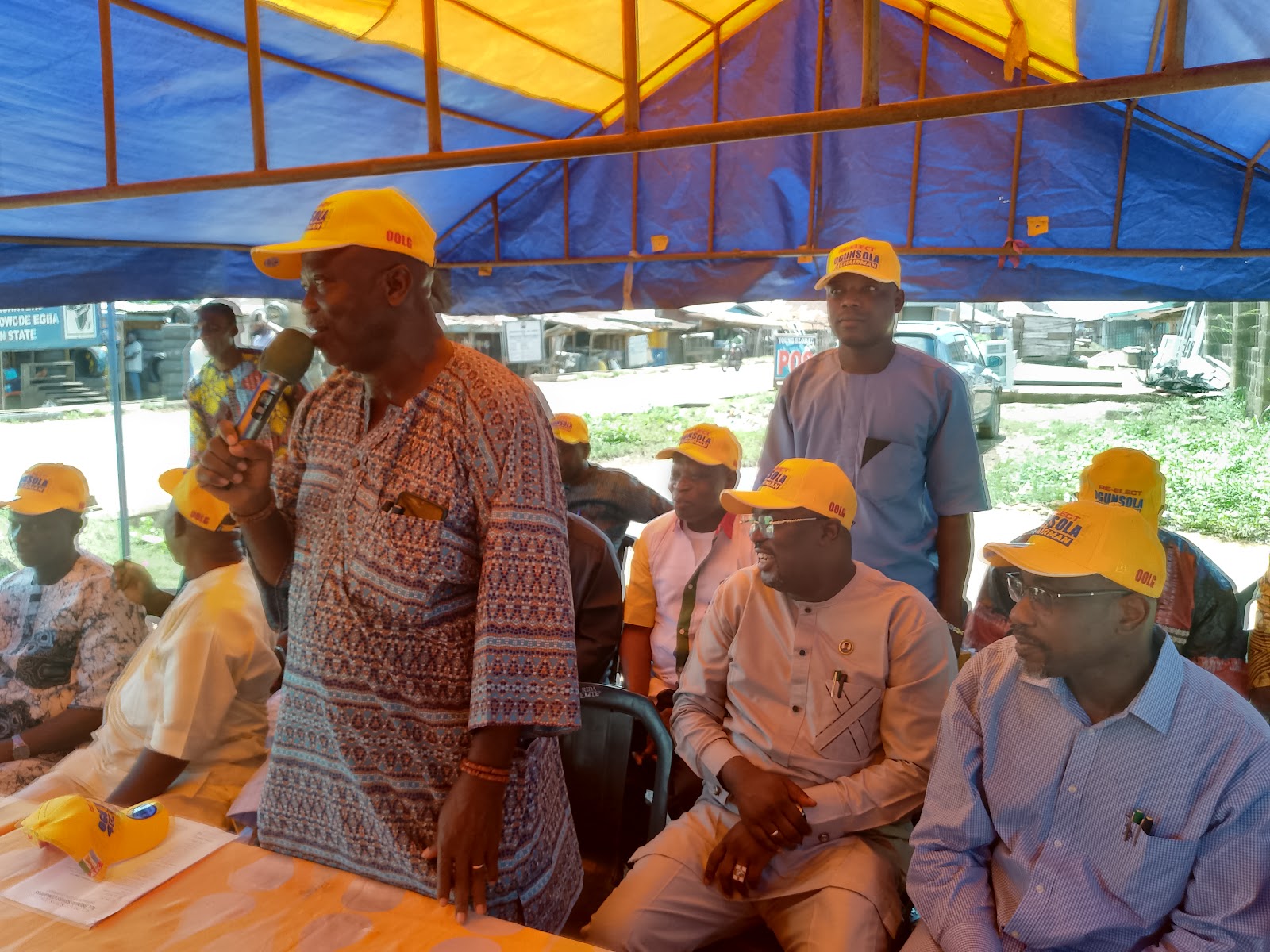 OGUN LG POLL: OOLG INAUGURATES APC CAMPAIGN COUNCIL AT PARTY’S SECRETARIAT OWODE EGBA