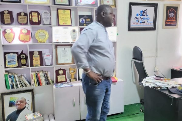 CEO/ MD BALOFEM ESTATE PROPERTIES WELCOMES CLIENTS INTO YEAR 2025, PROMISES SUSTAINABILITY