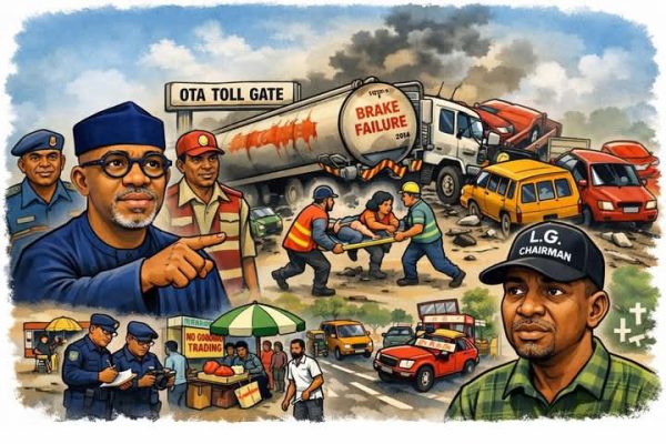 ‎Abiodun Expresses Deep Sorrow Over Ota Toll Gate Tragedy, Condemns Reckless Driving, Directs Full Investigation