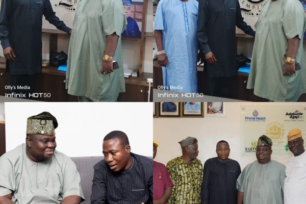 FORESTANDING ACTIVIST IN NIGERIA, IGBOHO PAYS COURTESY VISIT TO COUNCILOR , HON. ADEKUNLE AT HIS OFFICE