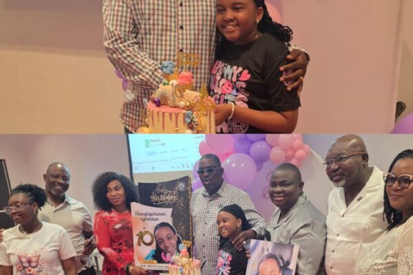 I, AMB. ADESINA OGUNSOLA FCPA CELEBRATES OLUWAFAYOHANMI EGBETOKUN @ 10